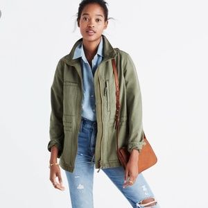 Madewell Green Utility Jacket XS